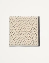 Valentino Garavani Chez Silk Pocket Square Woman White/blue Uni In White/blue