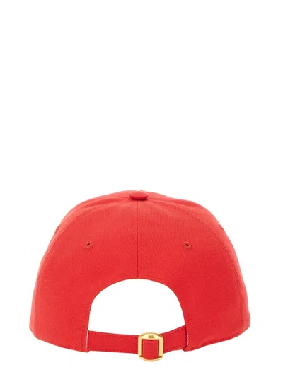 Valentino Garavani "chez Valentine" Baseball Hat In Yellow