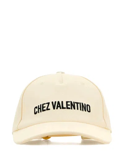 Valentino Garavani Chez Valentino Baseball Cap In Neutral