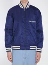 Valentino Bomber Jacket In Blue