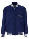 Valentino Bomber Jacket In Blue