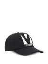 Valentino Garavani Chez  Cotton Baseball Cap With Embroidery
