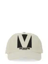 Valentino Garavani Chez Valentino Embroidered Baseball Cap In Neutral