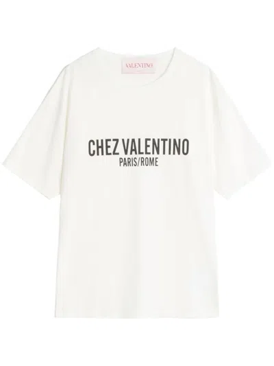 VALENTINO VALENTINO GARAVANI CHEZ VALENTINO GARAVANI COTTON T-SHIRT
