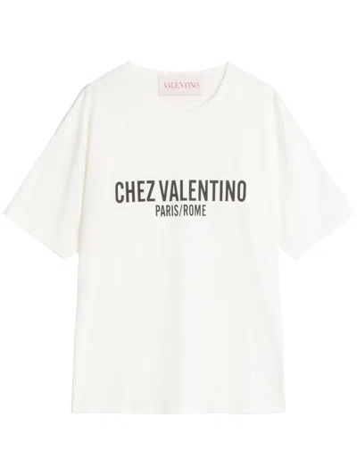 VALENTINO VALENTINO GARAVANI CHEZ VALENTINO GARAVANI COTTON T-SHIRT