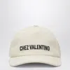Valentino Garavani Chez  Garavani Ivory Baseball Cap