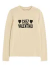 Valentino Garavani Beige Wool Sweater In Neutral
