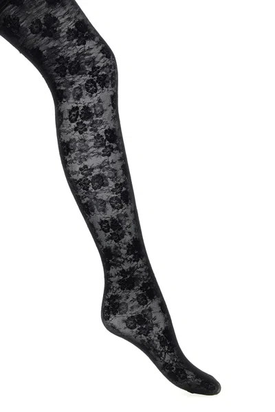 VALENTINO GARAVANI VALENTINO GARAVANI 'CHEZ VALENTINO' LACE TIGHTS
