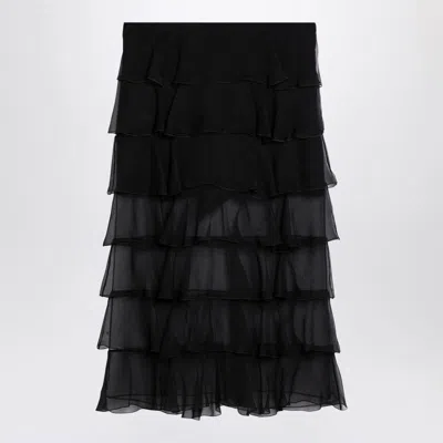 VALENTINO VALENTINO GARAVANI CHIFFON SKIRT