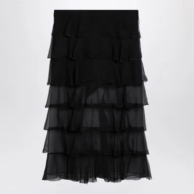 VALENTINO VALENTINO GARAVANI CHIFFON SKIRT