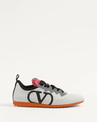 VALENTINO GARAVANI VALENTINO GARAVANI CHROMATHON SNEAKER IN PERFORATED NAPPA WOMAN N/A 41