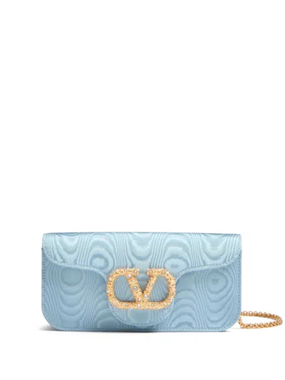 Valentino Garavani Clear Blue Bags