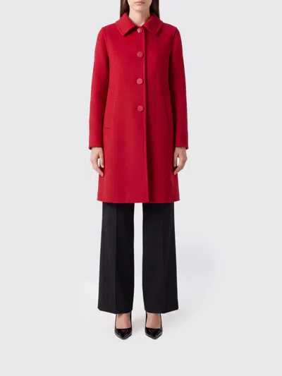 Valentino Garavani Coat Woman Color Red