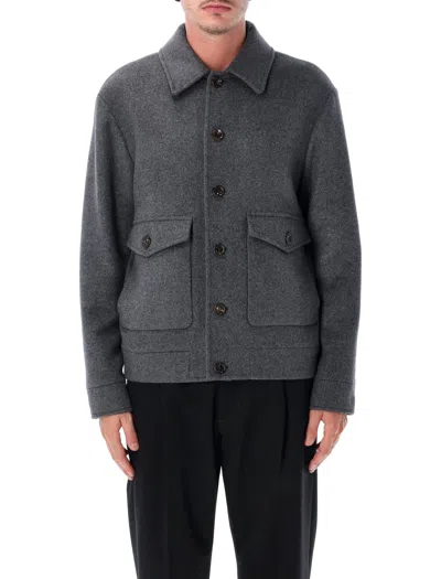 Valentino Garavani Coats In Gray