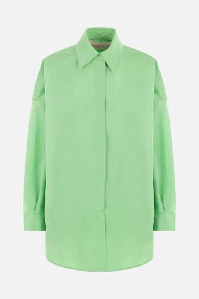 Valentino Garavani Coats In Ice Mint