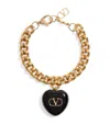 Valentino Garavani Coer Royal Bracelet Gold-coloured In In Metallic