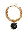 Valentino Garavani Coer Royal Bracelet Gold-coloured In In Metallic