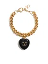 Valentino Garavani Coer Royal Bracelet Gold-coloured In In Metallic