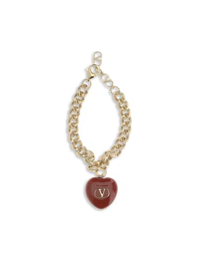 Valentino Garavani Coeur Royal Bracelet In Gold