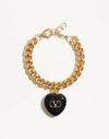 Valentino Garavani Coer Royal Bracelet Gold-coloured In In Metallic