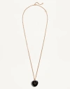 Valentino Royal Heart Metal And Enamel Chain Necklace In Gold