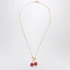 Valentino Garavani Necklace With Charm And Vlogo Detail