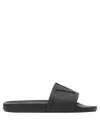 Valentino Pool Slide Coolside Slippers In Black