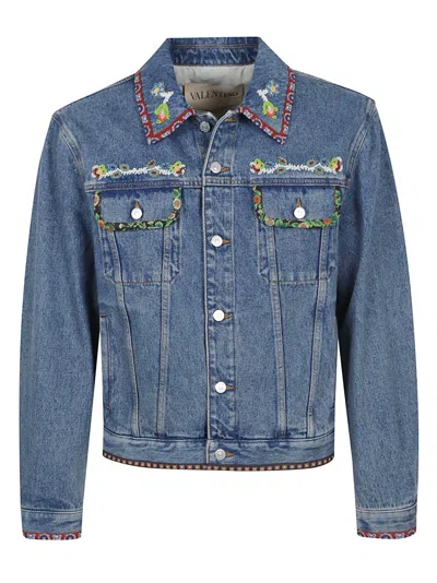 VALENTINO VALENTINO GARAVANI COTTON DENIM JACKET