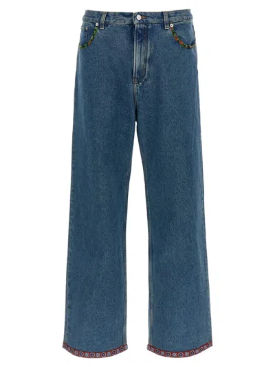 VALENTINO VALENTINO GARAVANI COTTON DENIM JEANS