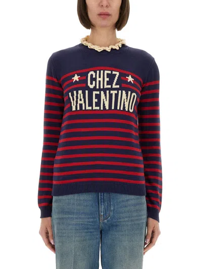 Valentino Garavani Cotton Jersey In Multi