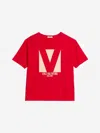 Valentino Crewneck Graphic Print T-shirt Logo