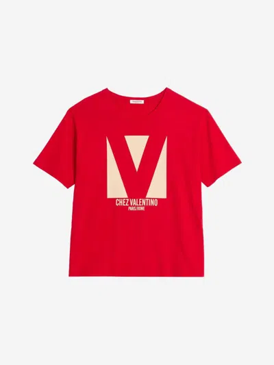 VALENTINO VALENTINO GARAVANI COTTON LOGO T-SHIRT
