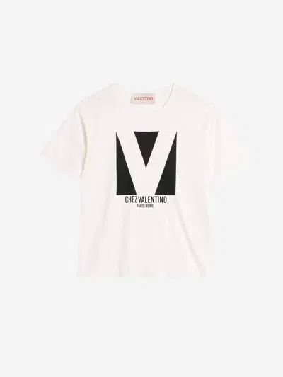 VALENTINO VALENTINO GARAVANI COTTON LOGO T-SHIRT