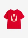 Valentino T-shirt Logo In Red