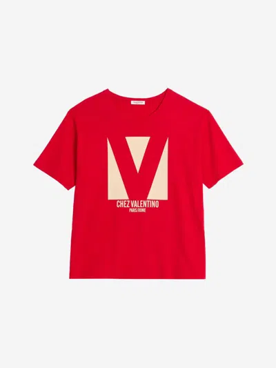 VALENTINO VALENTINO GARAVANI COTTON LOGO T-SHIRT