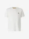 Valentino Vlogo Patch T-shirt With In White