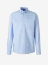 Valentino "vlogo Signature" Shirt In Blue