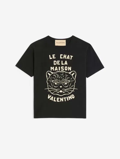 VALENTINO VALENTINO GARAVANI COTTON PRINTED T-SHIRT