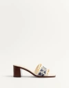 Valentino Slide County T. 60 In Ivory/natural/blue