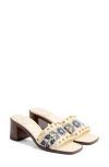 Valentino Slide County T. 60 In Ivory/multi