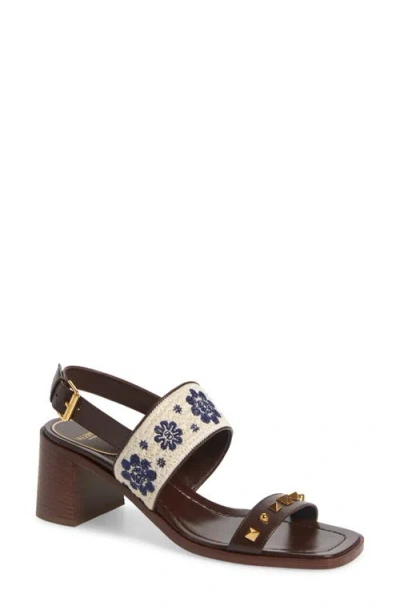 Valentino Garavani County Slingback Sandal In Fondant