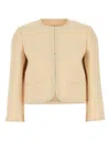 Valentino Women's Cream Crepe Couture Blazer