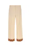 Valentino Garavani Cream Wool Pant