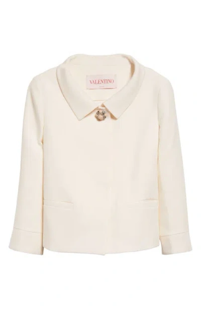 VALENTINO VALENTINO GARAVANI CREPE COUTURE JACKET