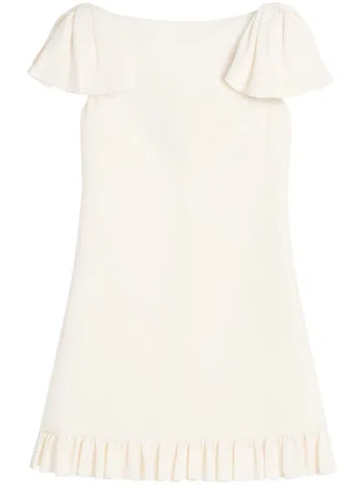 VALENTINO VALENTINO GARAVANI CREPE COUTURE SHORT DRESS