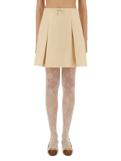 Valentino Garavani Crepe Couture Short Skirt