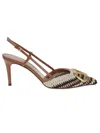 Valentino Vlogo Signature Slingback Pumps