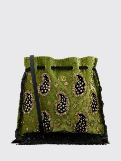 Valentino Garavani Tote Bag Woman In Green