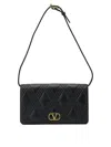 Valentino Quiltie 67 Mini Shoulder Bag In Quilted Nappa In Black