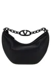 Valentino Textured Leather Chain Strap Shoulder Bag